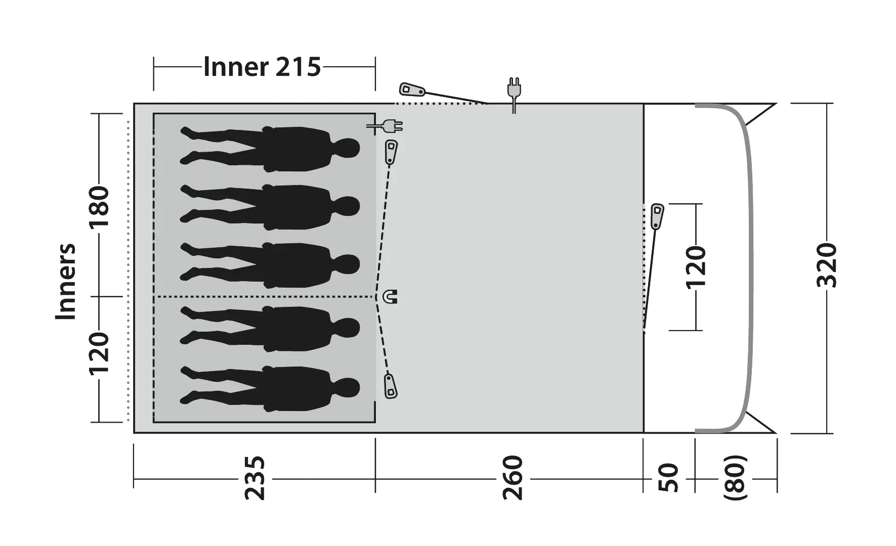 Outwell Denver 5  09
