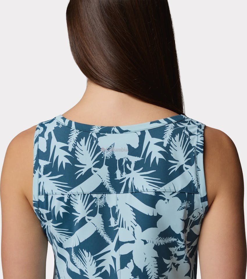 Columbia Women's Chill River Printed Dress Jet Stream 03