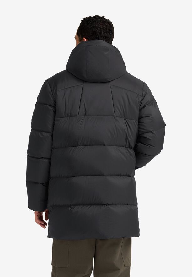 Jack Wolfskin Men's Icy Hill Coat RDS - Miesten untuvatakki Musta 02