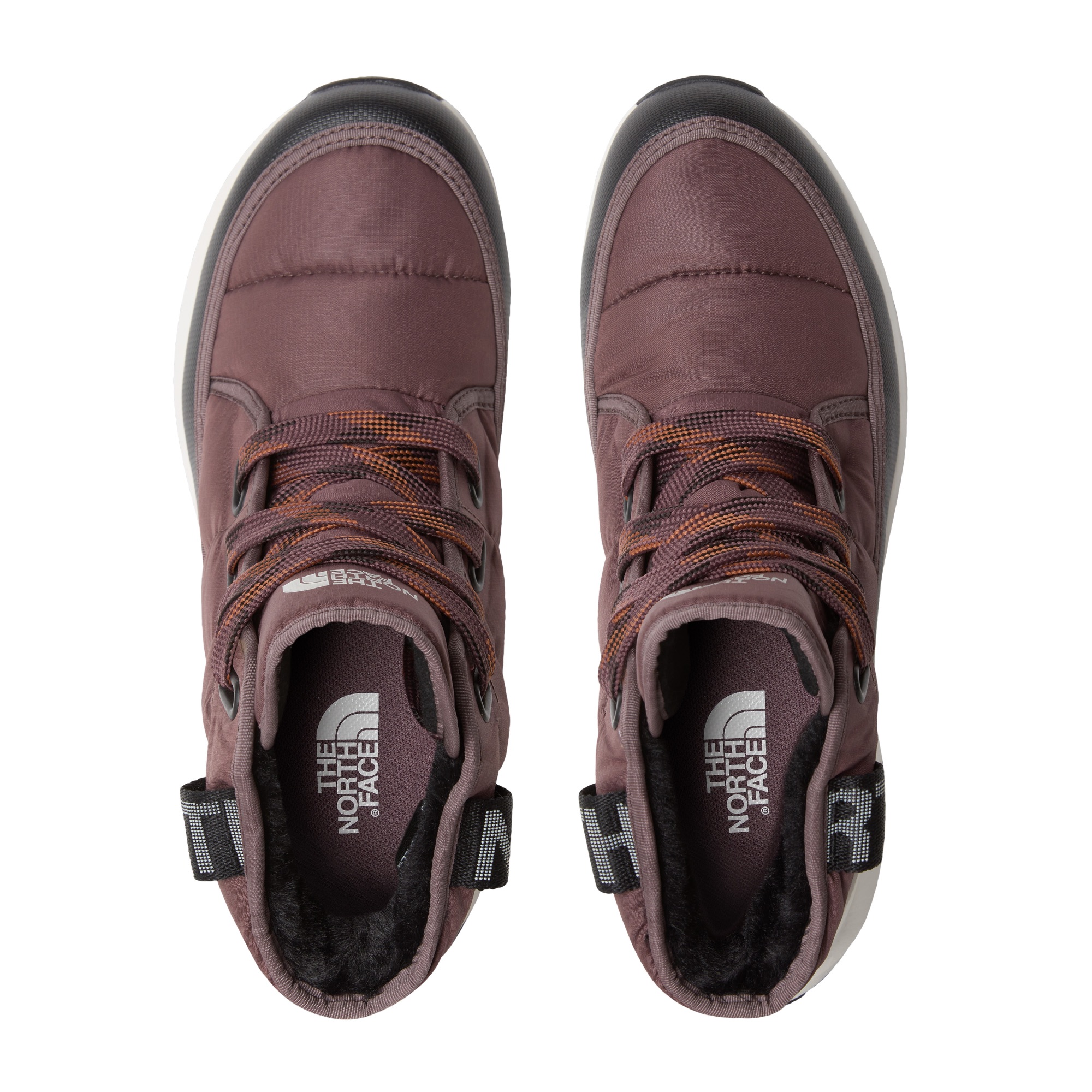 The North Face Women's Thermoball Lace Up Luxe Waterproof - Naisten talvikengät TAWNY QUARTZ/BURNT UMBER 06