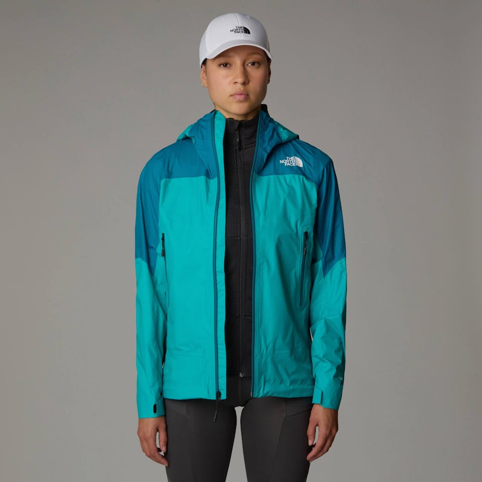 The North Face Women's Signal 2,5L DryVent Jacket Galactic Blue-Deep Teal 05