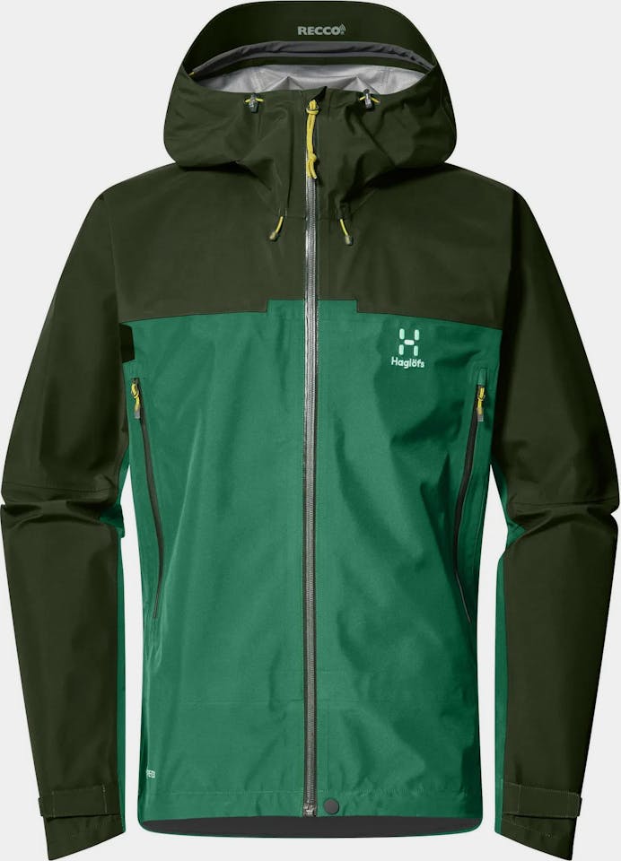 Haglöfs Men's ROC Flash GTX Jacket Jelly Green 07
