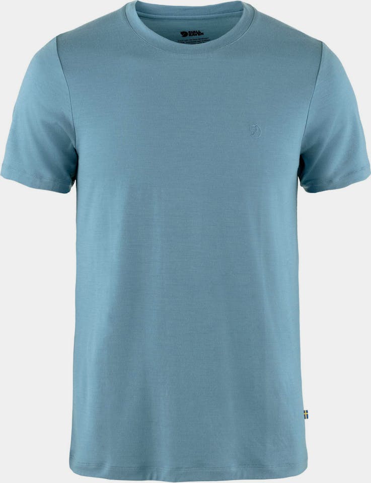 Fjällräven Abisko Wool SS M Vaaleansininen 01