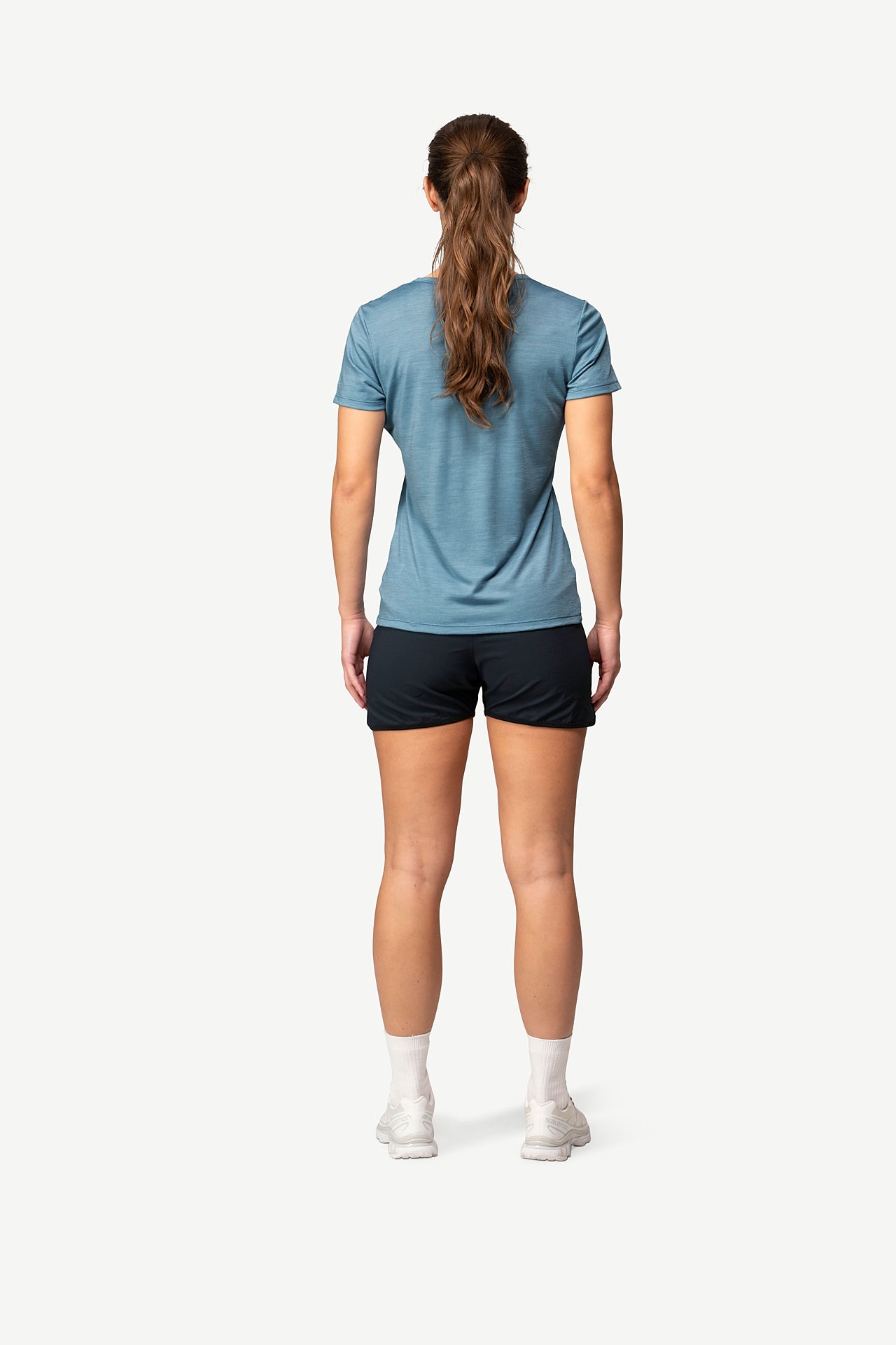Devold Women's Active Spring Tee Sky Blue 04