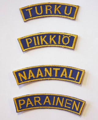 Partiotuote Paikkakuntatunnukset