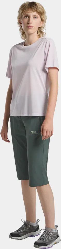 Jack Wolfskin Women's Hikeout 3/4 Pant Slate 04
