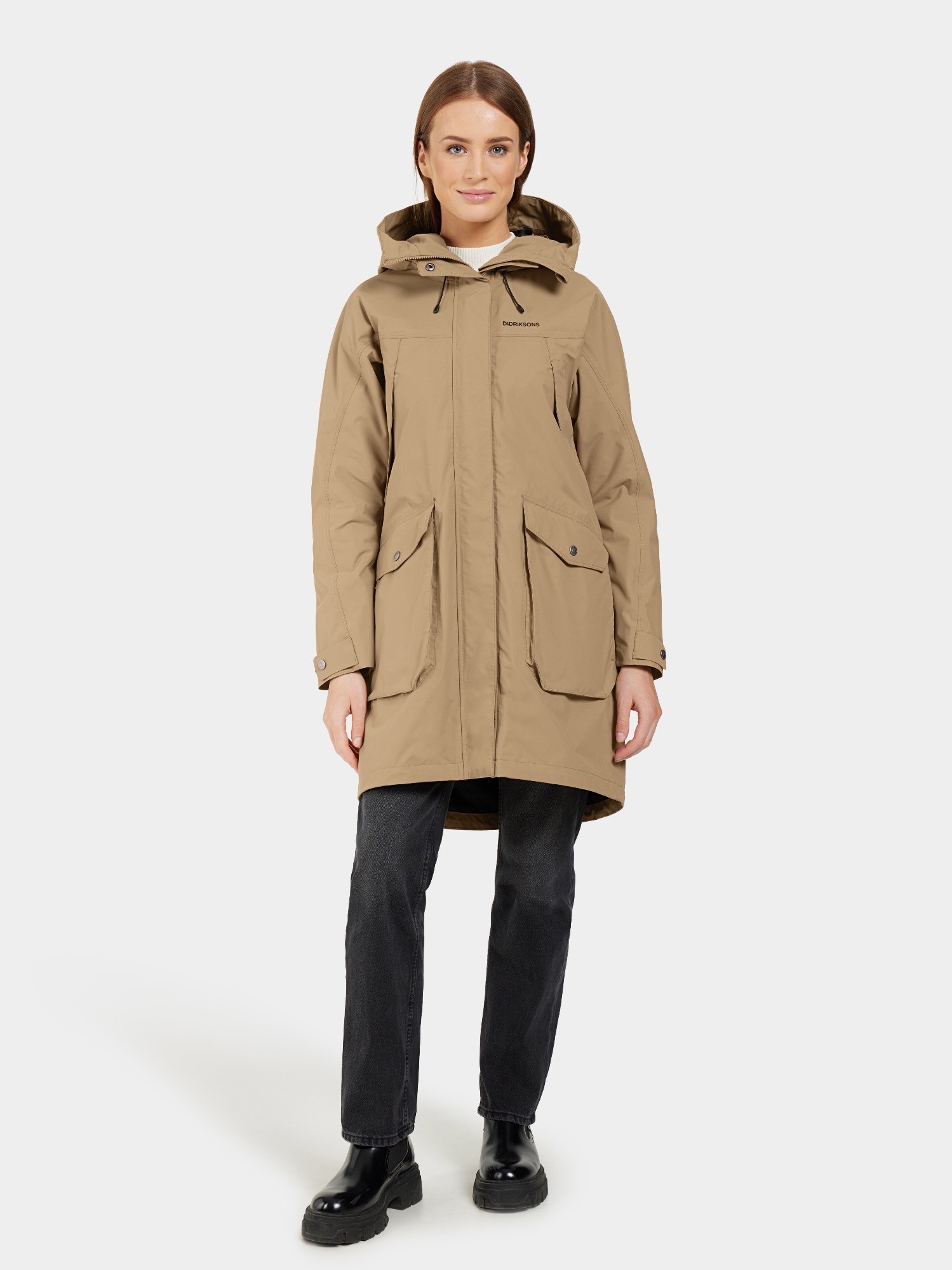 Didriksons Women's Thelma 10 Parka Wood 02