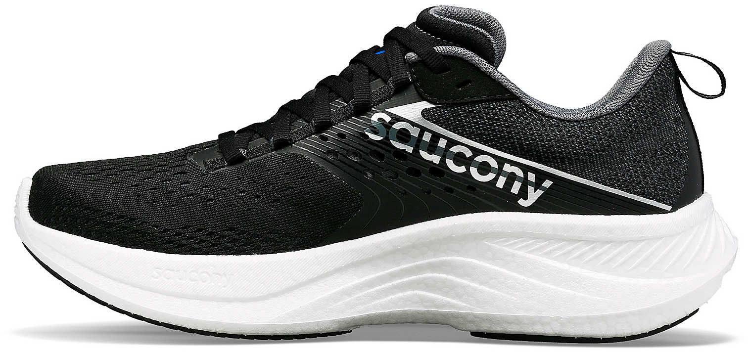 Saucony Women's Ride 17 Wide Musta / Valkoinen 03