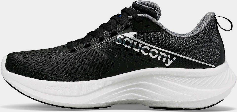 Saucony Women's Ride 17 Wide Black / White 03