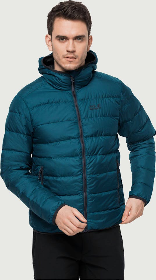 Jack Wolfskin Helium Down Jacket Men Poseidon Blue 05