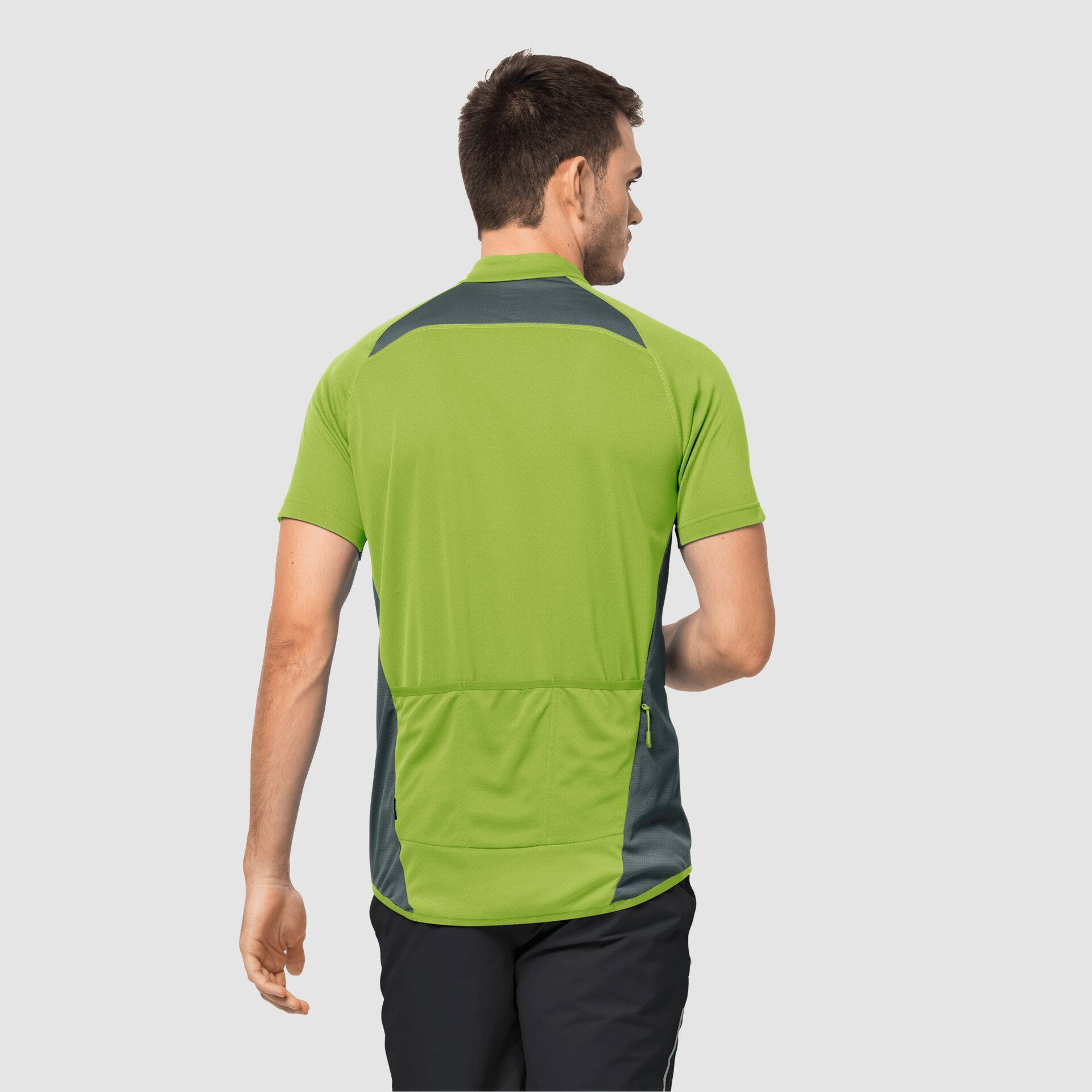 Jack Wolfskin Tourer Halfzip Tee M Lime 03