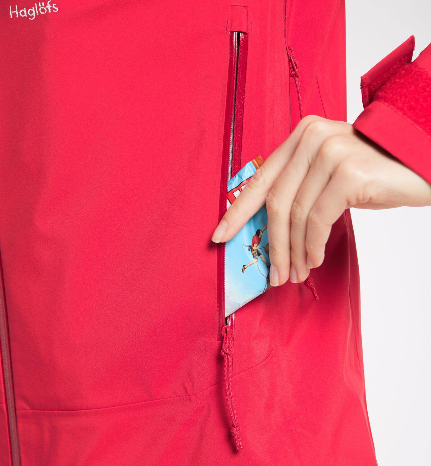 Haglöfs Dalskidan GTX Jacket Women Red 09