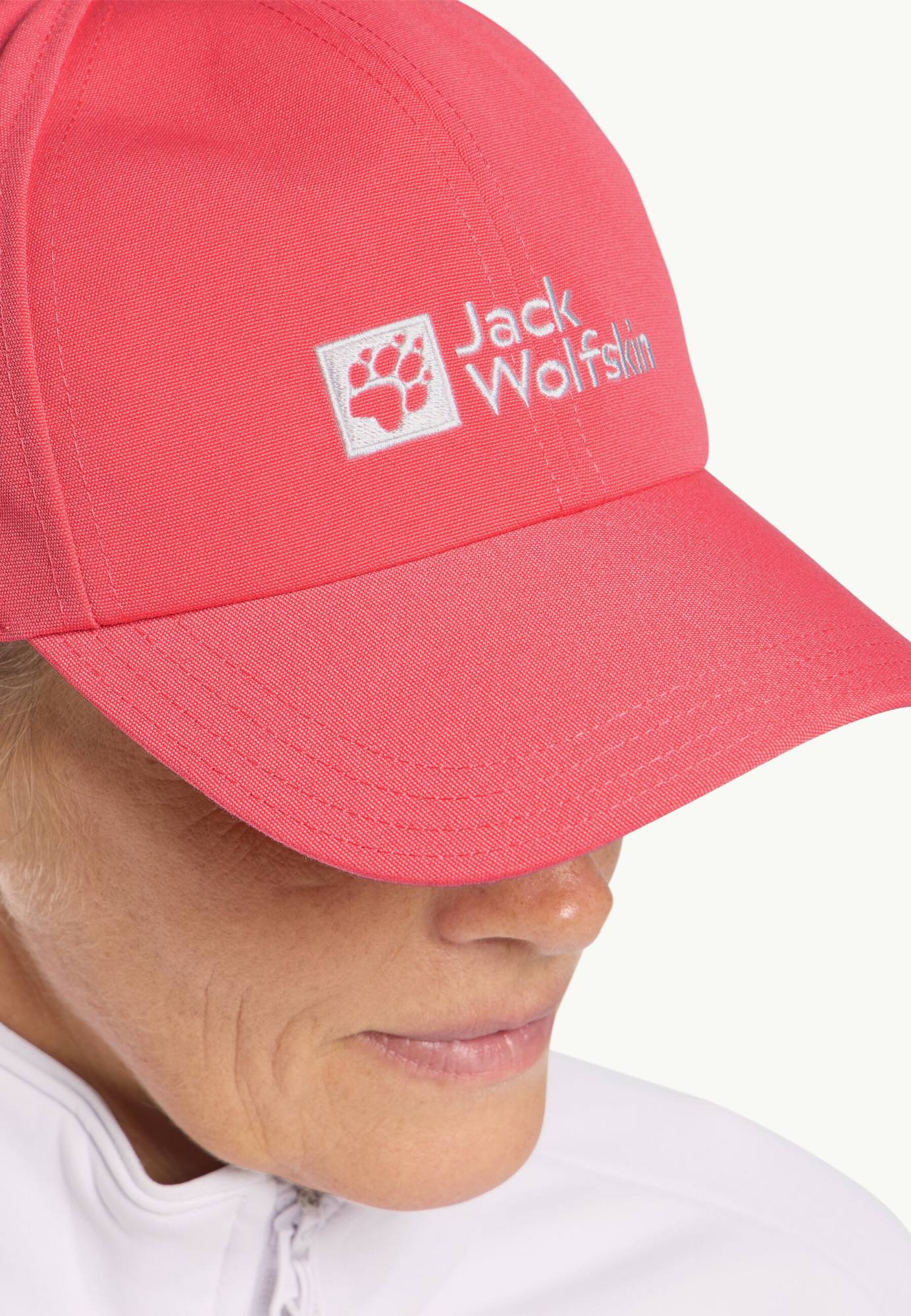 Jack Wolfskin Baseball Cap Sunset Coral 05