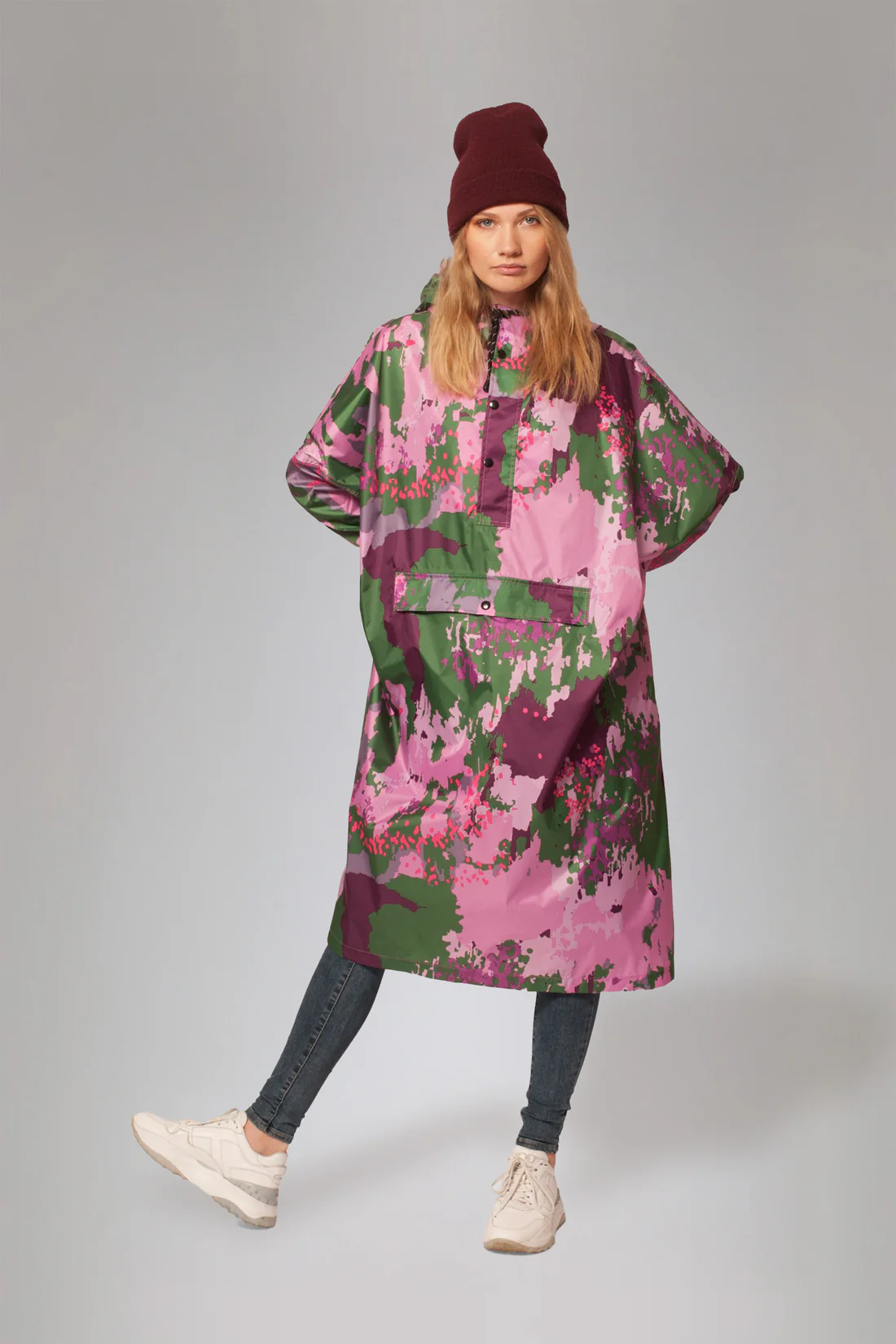 Rainkiss Poncho Digi Spring Camo  02