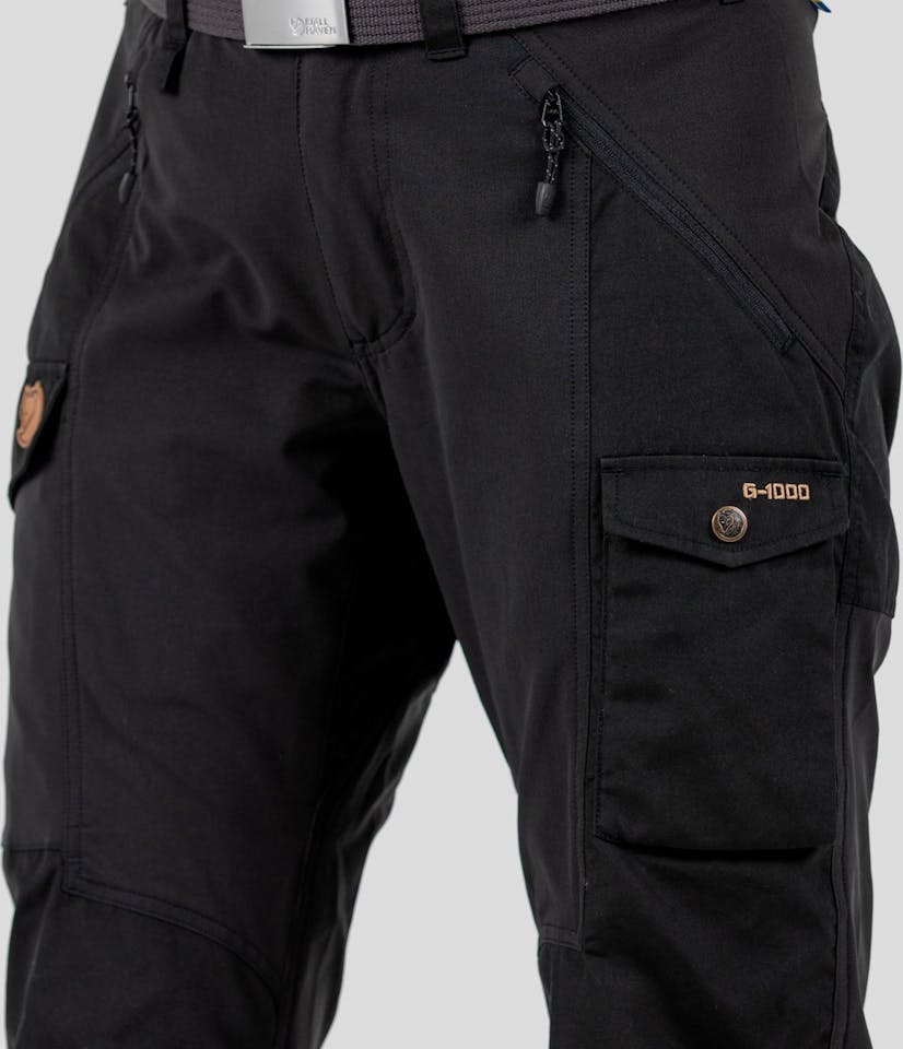 Fjällräven Nikka Trousers Curved Black 07