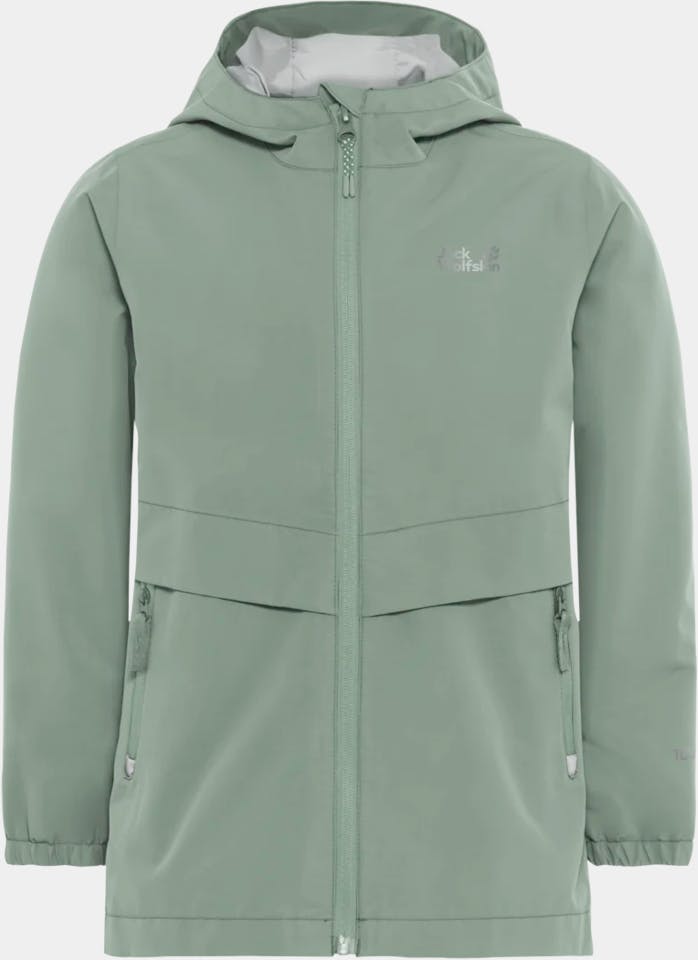 Jack Wolfskin Girl's Malima Jacket Vaaleanvihreä 01