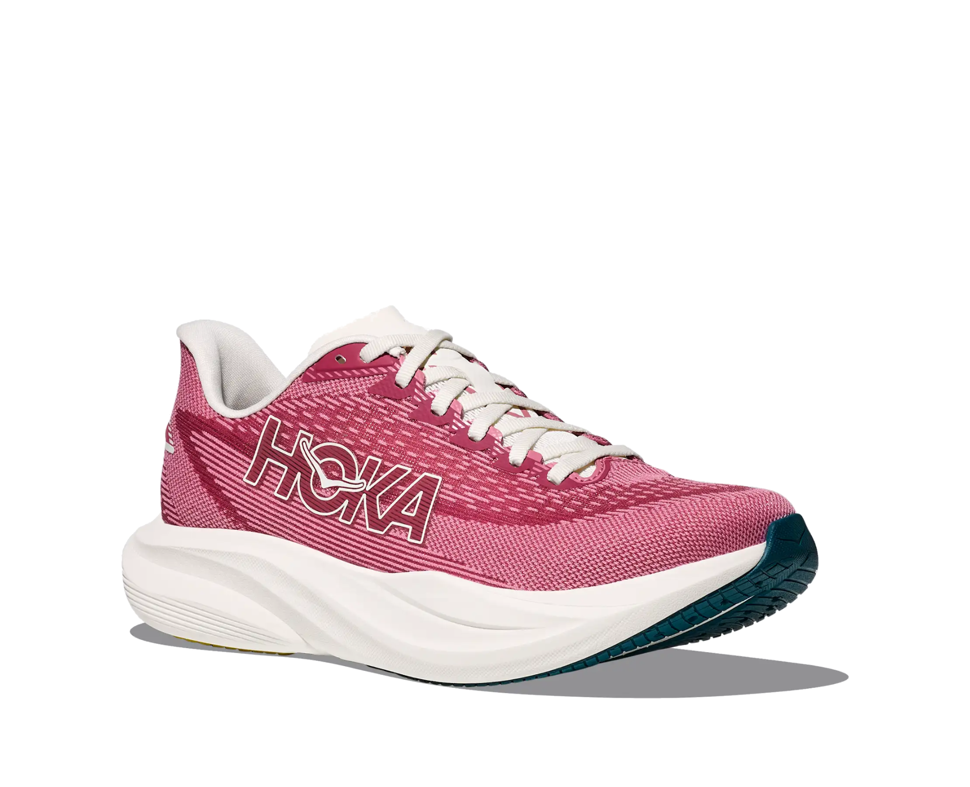 Hoka Women's Mach 7 Lingonberry / Cranberry 01