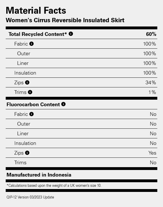 Rab Women's Cirrus Skirt Sahara 03