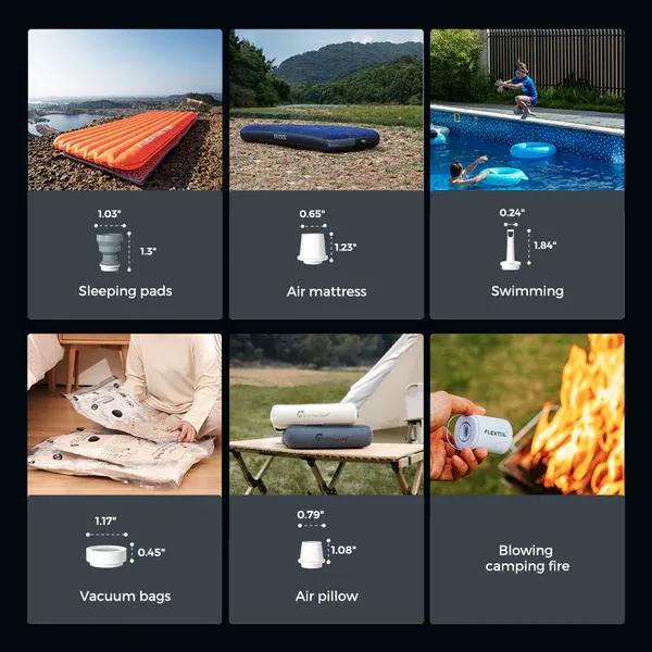 Flextail Tiny Pump 2X Orange 03