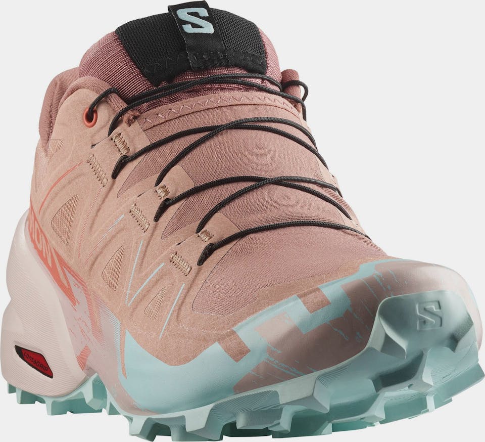 Salomon Women's Speedcross 6 Mahogany Rose / Hushed Violet 01