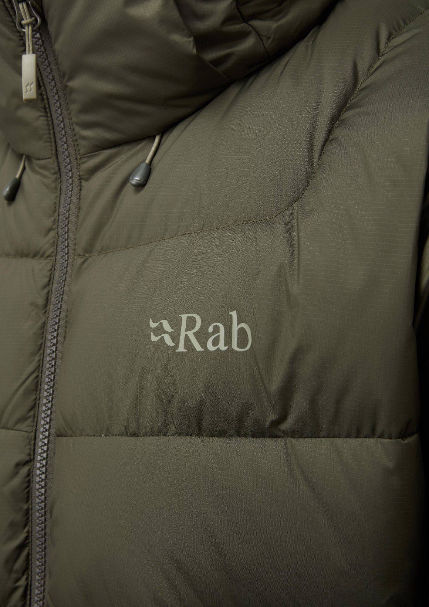 Rab Men's Ascent Jacket - Miesten untuvatakki Musta 06