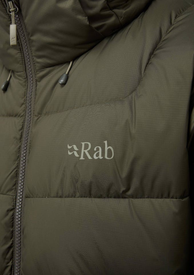 Rab Men's Ascent Jacket - Miesten untuvatakki Army Green 04