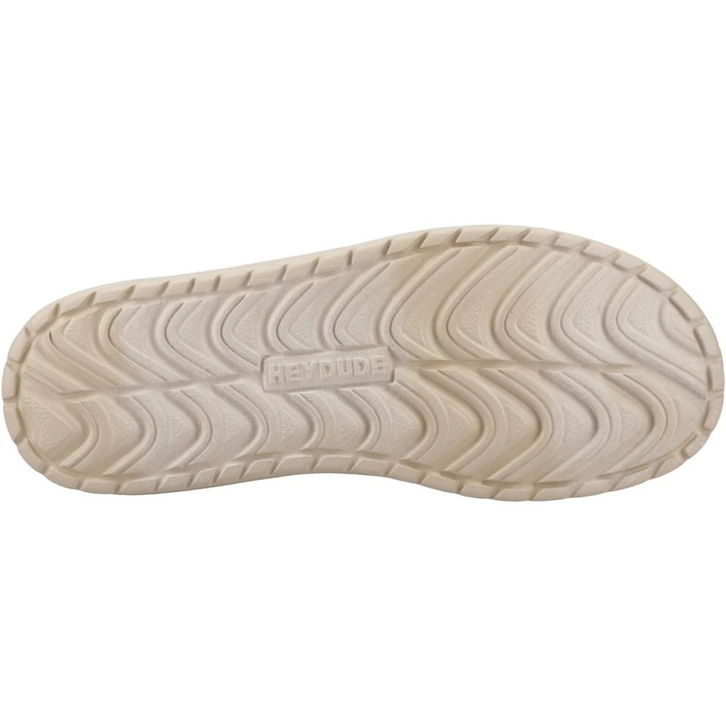 HeyDude Men's Mikka Jute Black / Irish cream 02