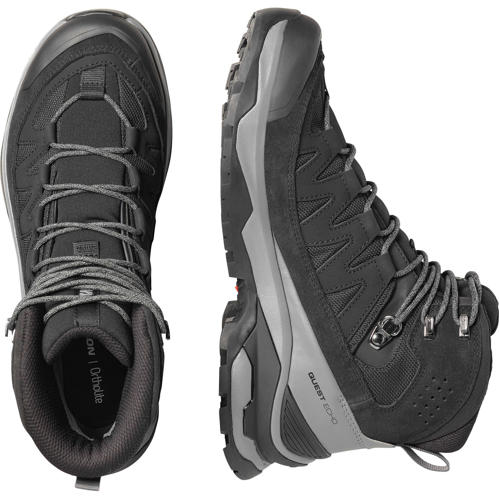 Salomon Men's Quest Echo GTX Black/Castlerock/Black 08