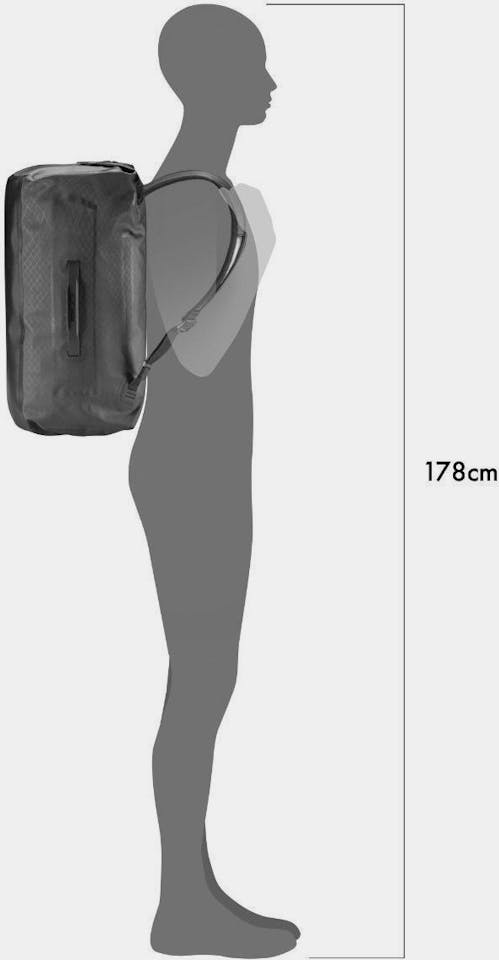 Ortlieb Duffle 40 Metrosphere Musta 03