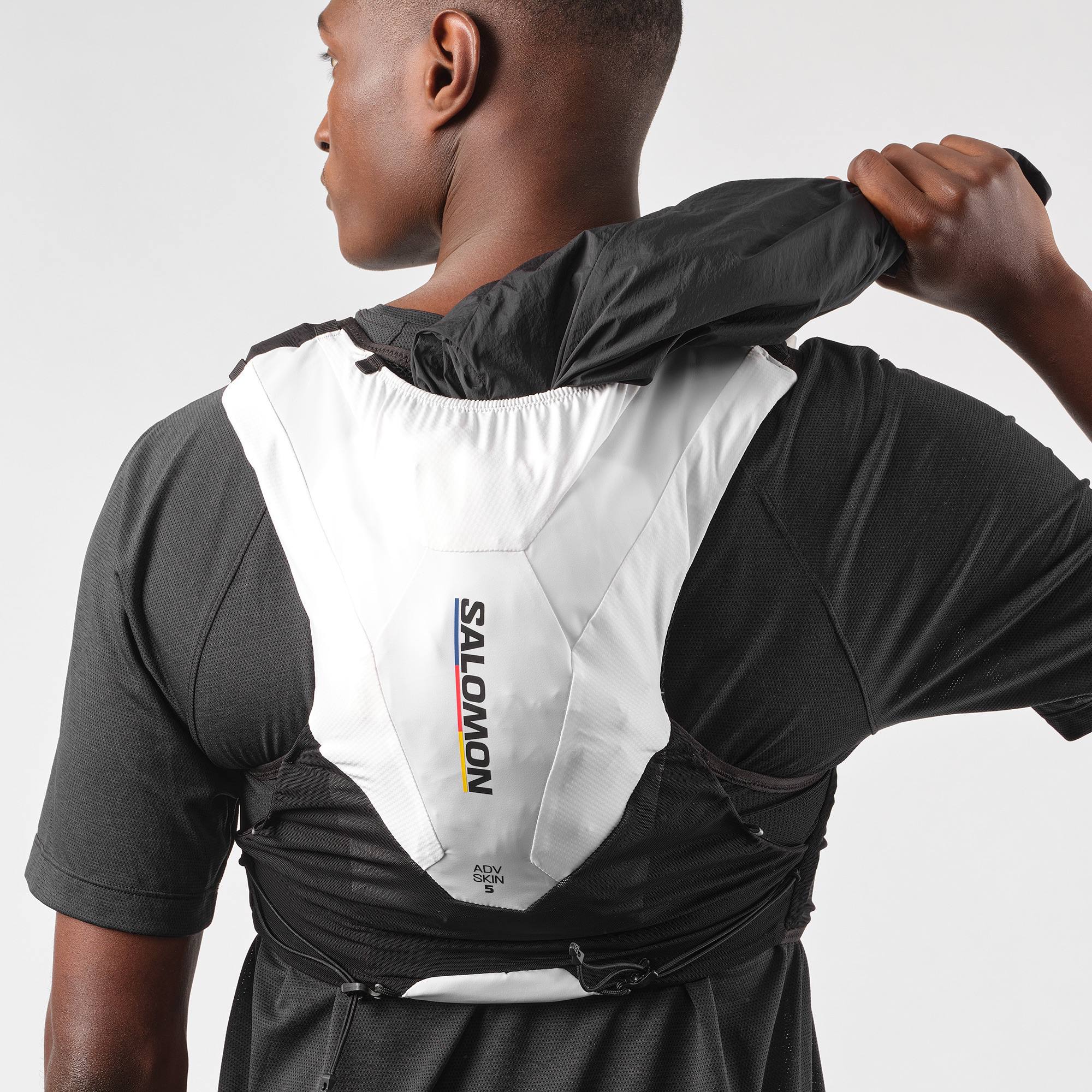 Salomon Adv Skin 5 Race Flag Musta / Valkoinen 11