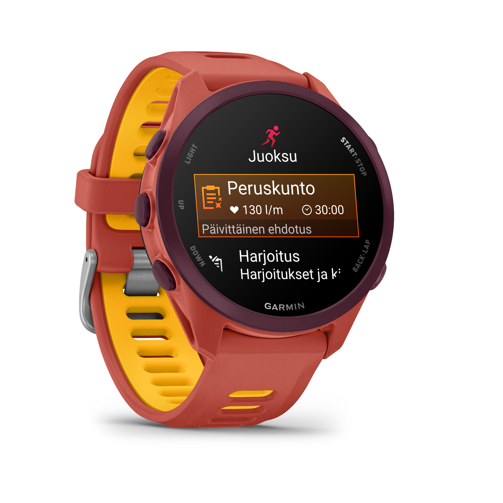 Garmin Forerunner 170 Music Red Pink/Mango  18