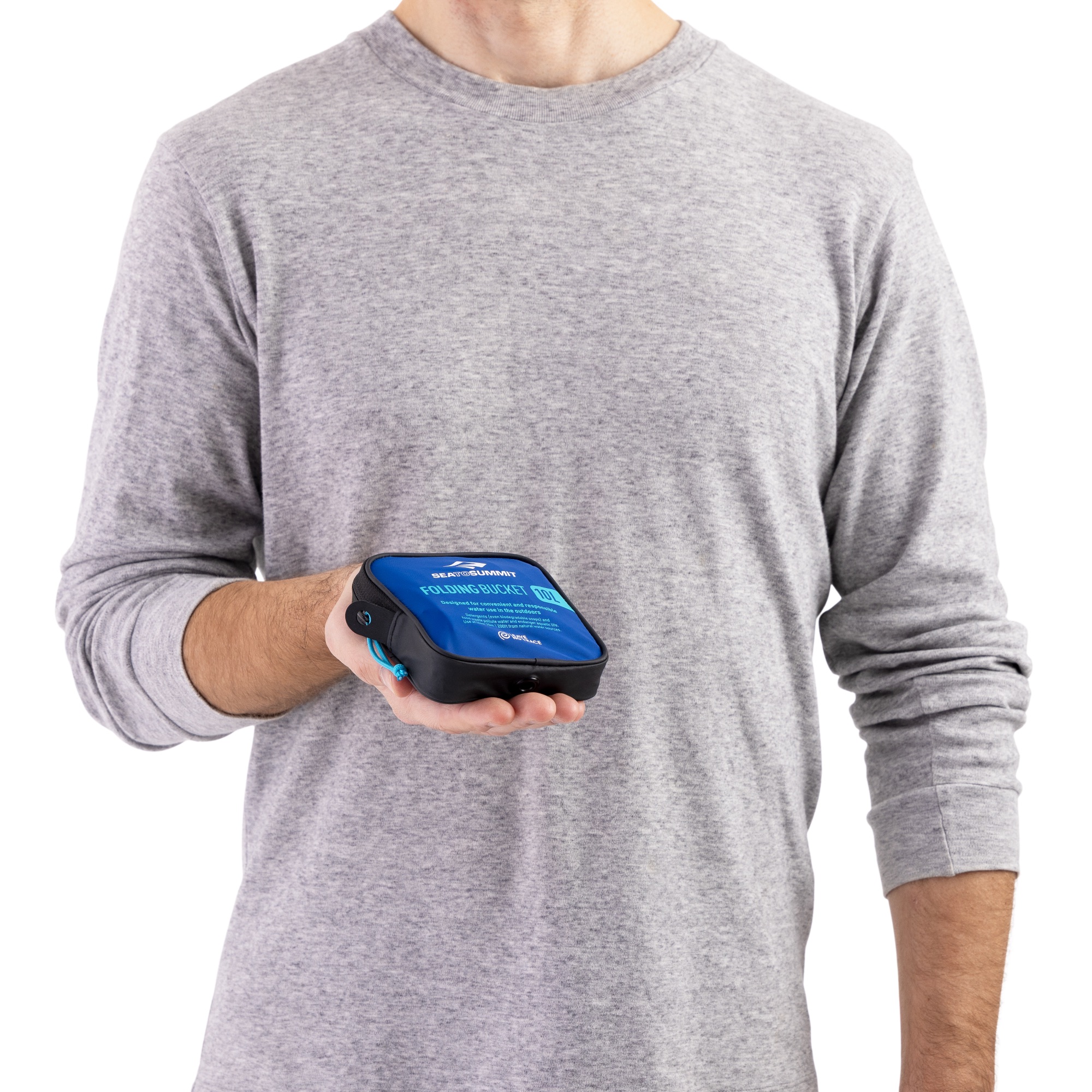 Sea To Summit Folding Bucket 10L Blue 03