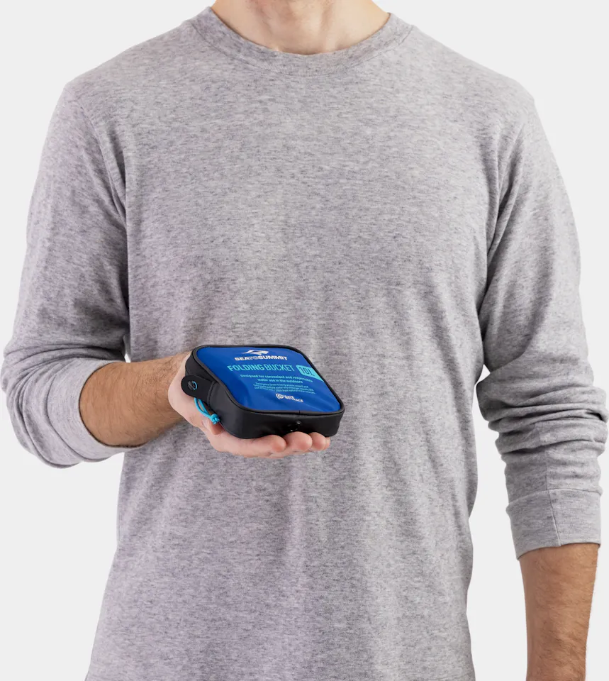 Sea To Summit Folding Bucket 10L Blue 03