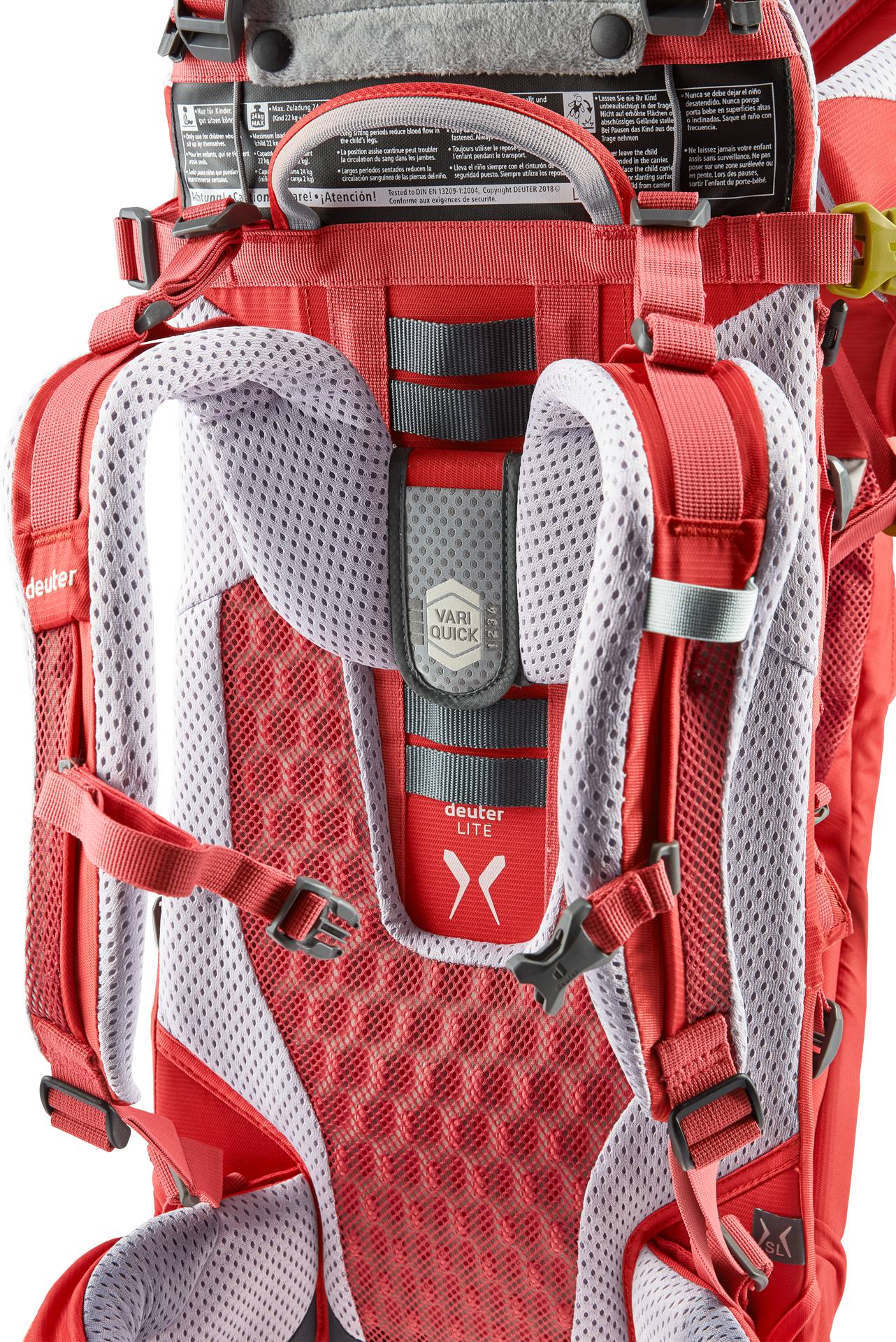 Deuter Kid Comfort Active SL Punainen 16