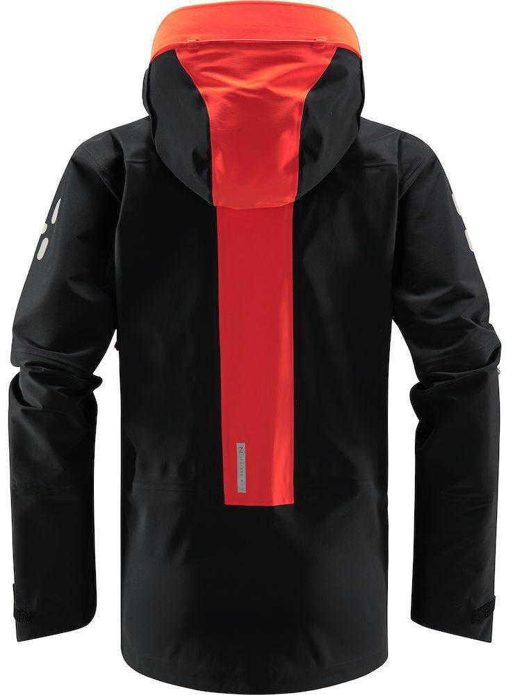 Haglöfs Women's L.I.M ZT Mtn GTX PRO Jacket Musta / Punainen 02