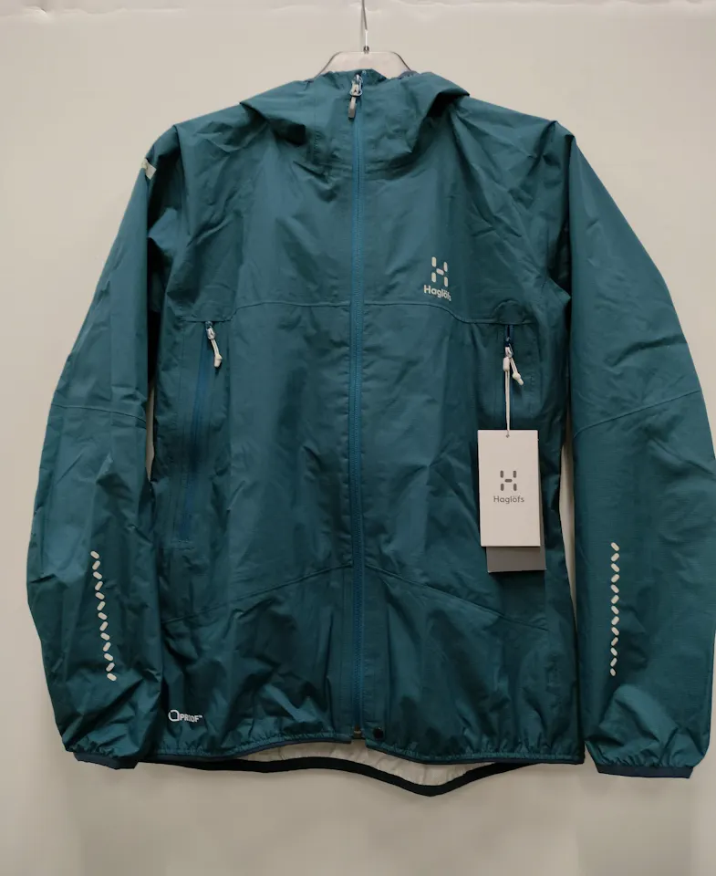 Haglöfs Women's L.I.M Proof Jacket M Dark Ocean (Outlet) Dark Ocean 01
