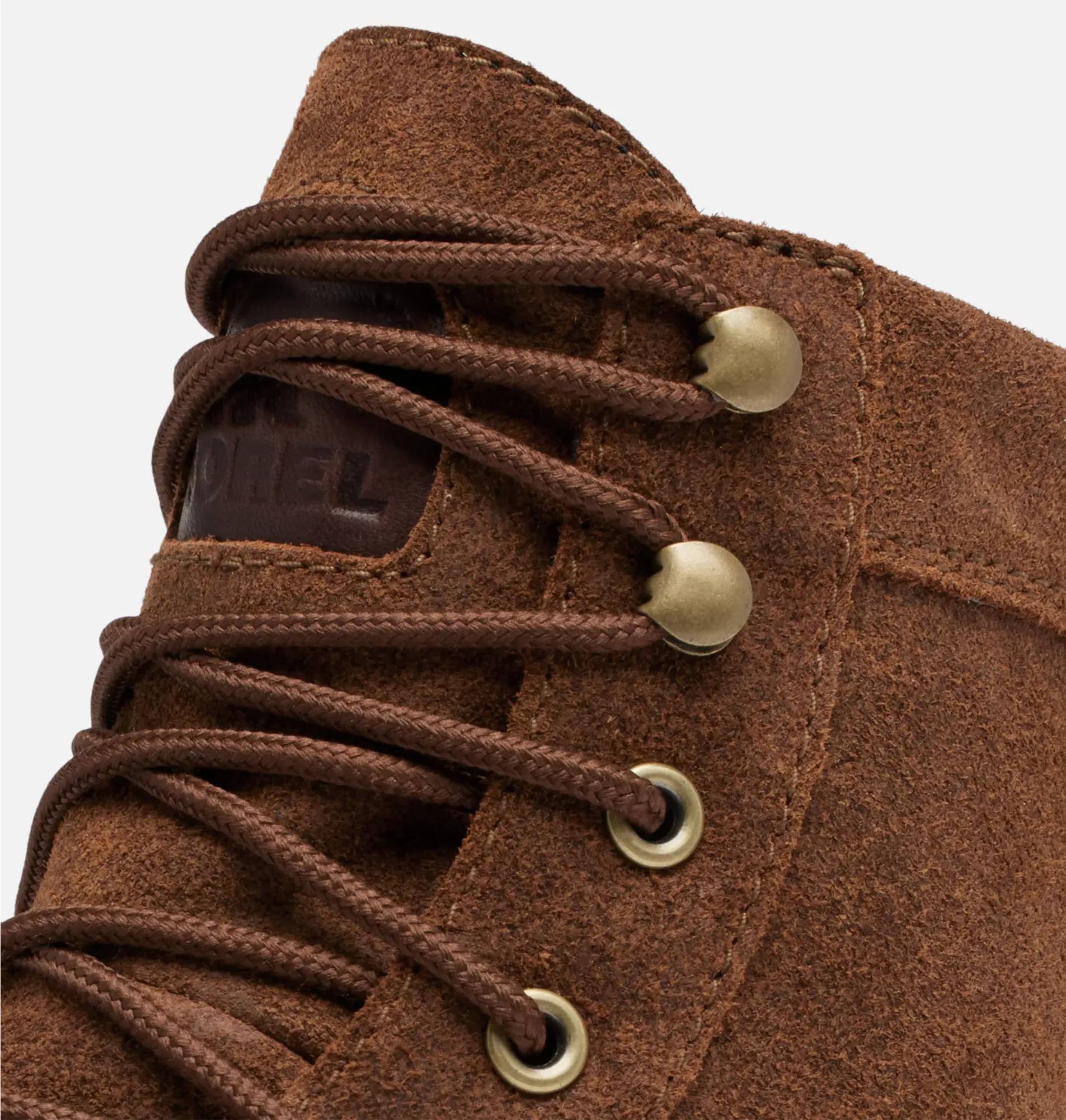 Sorel Slabtown 62 Caribou Waterproof Velvet Tan, Tobacco 01
