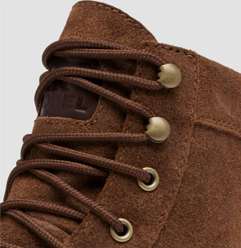 Sorel Slabtown 62 Caribou Waterproof Velvet Tan, Tobacco 01