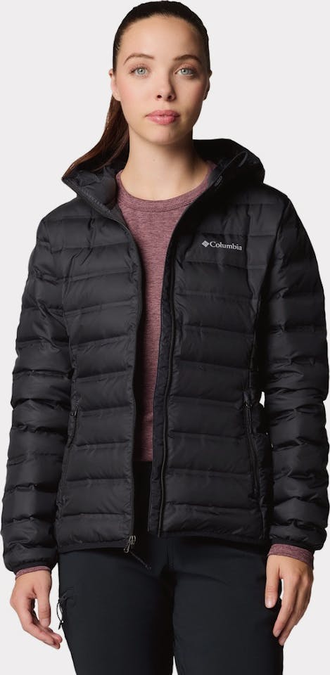 Columbia Women's Lake22 II Down Hood Black 01