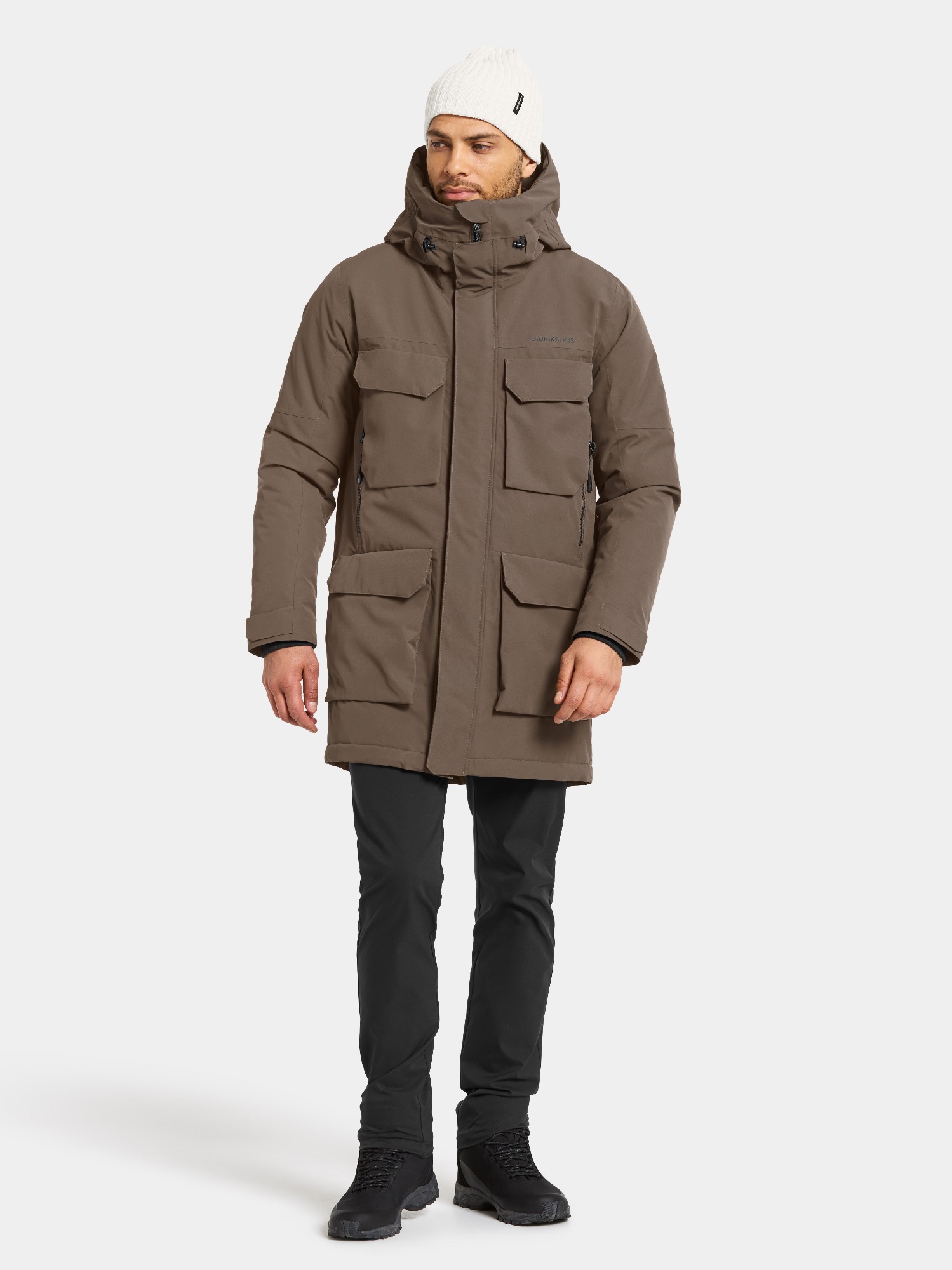 Didriksons Men's Drew 8 Parka ja Men's Renegade Evo Ice GTX Musta 17