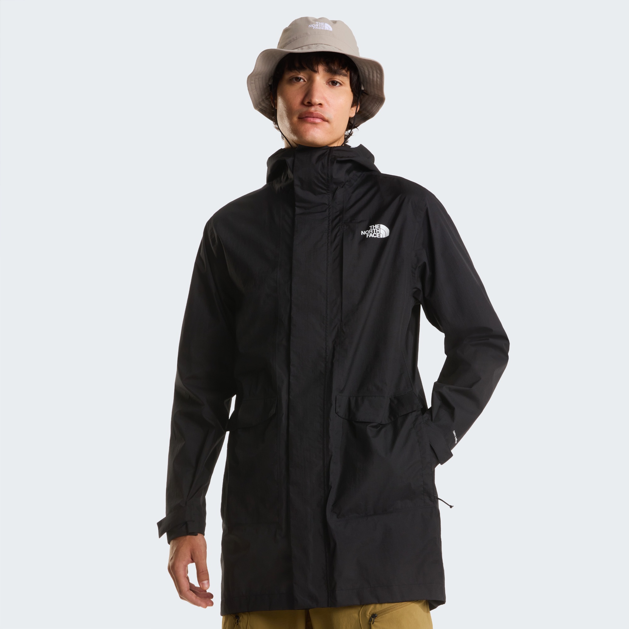 The North Face Men's Packable Shell Parka Musta 04