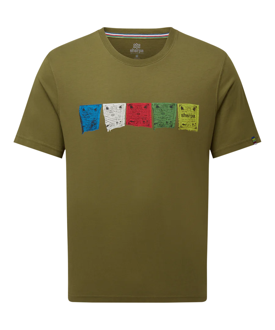 Sherpa Men's Tarcho Tee Moss 02