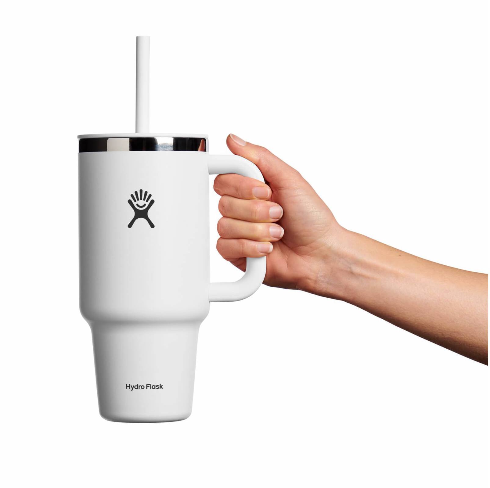 Hydro Flask 32oz Travel Tumbler Valkoinen 03