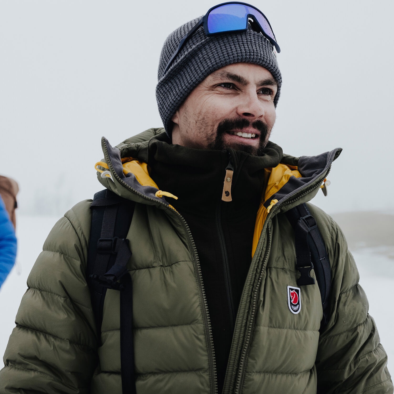 Fjällräven Men's Expedition Pack Down Hoodie - Miesten kevytuntuvatakki Navy 19