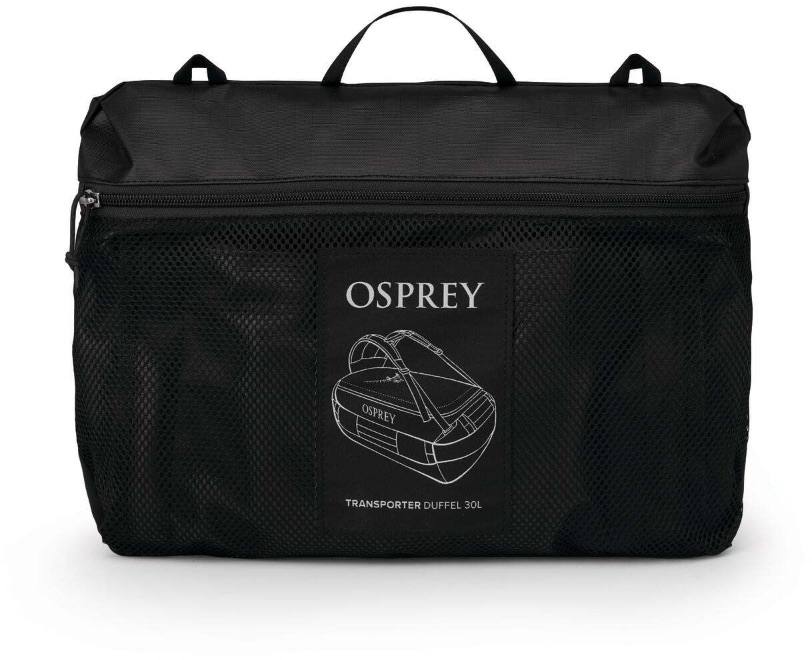 Osprey Transporter Duffel 30 Raven Black / Black 05