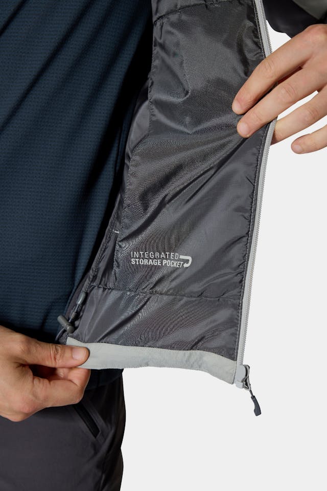 Rab Men's Xenair Alpine Flex Jacket Light Zinc 11