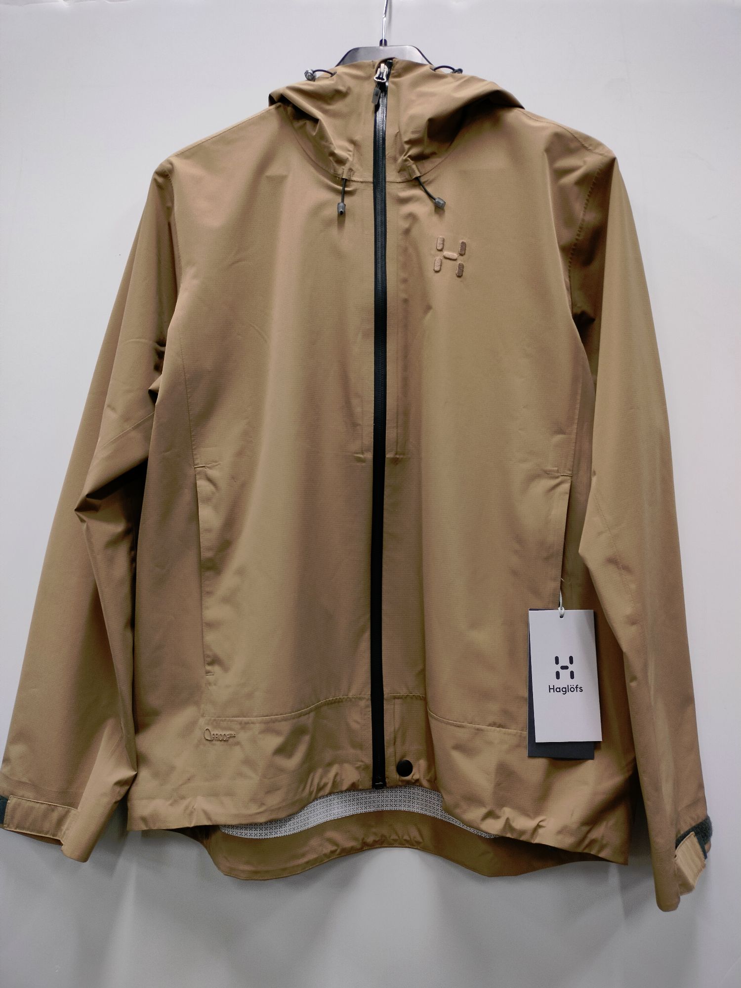 Haglöfs Women's Rosson Proof Jacket L Oak Brown (Outlet) shell