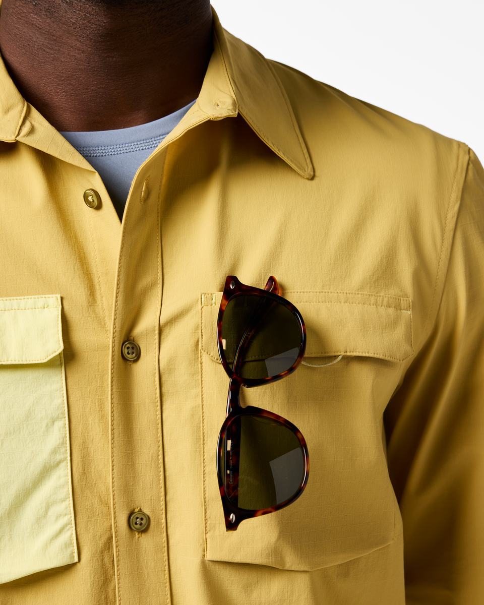 Cotopaxi Men's Solta Long Sleeve Sun Shirt Husk 06