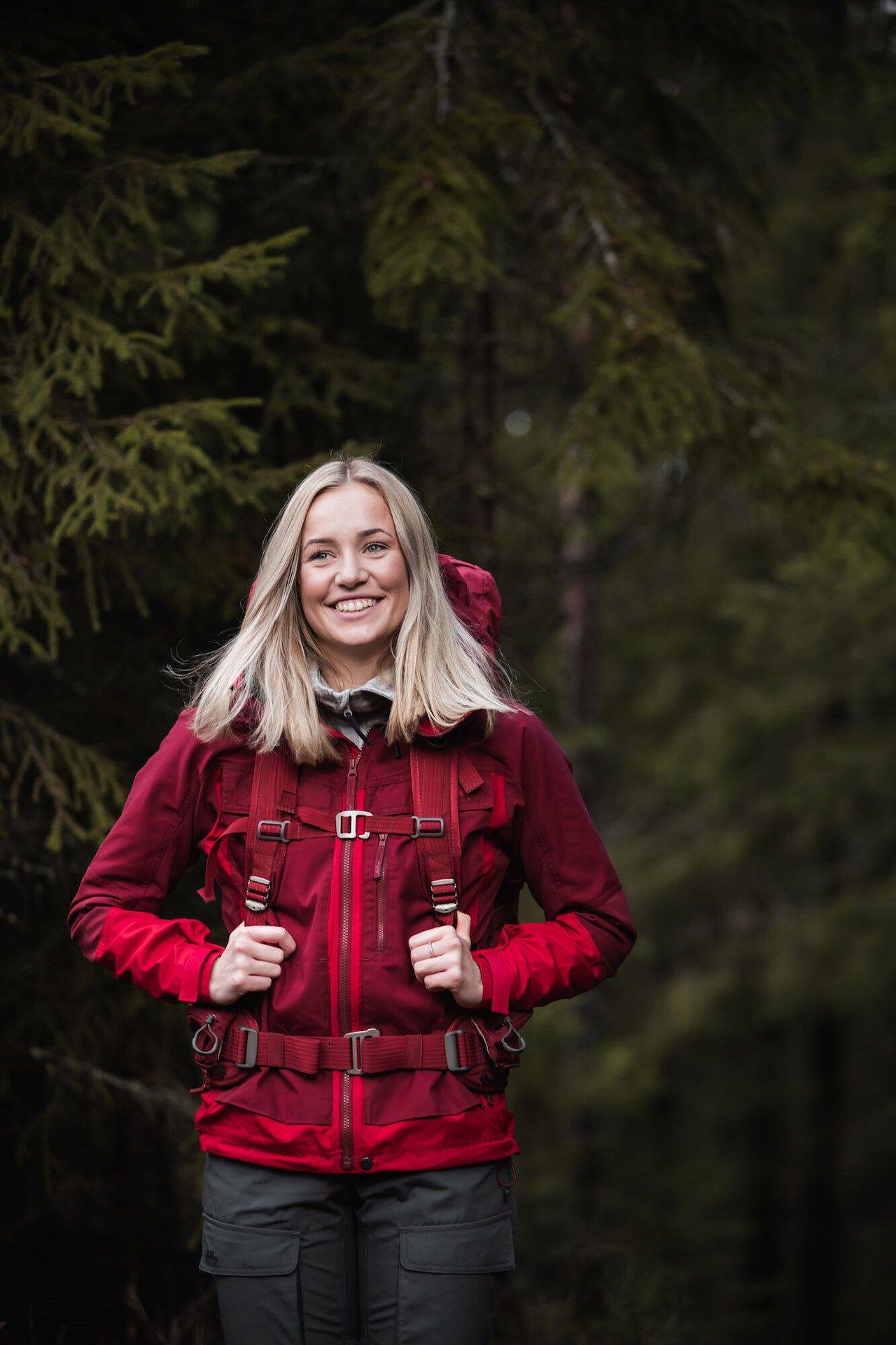 Lundhags Authentic Ws Jacket Punainen 03