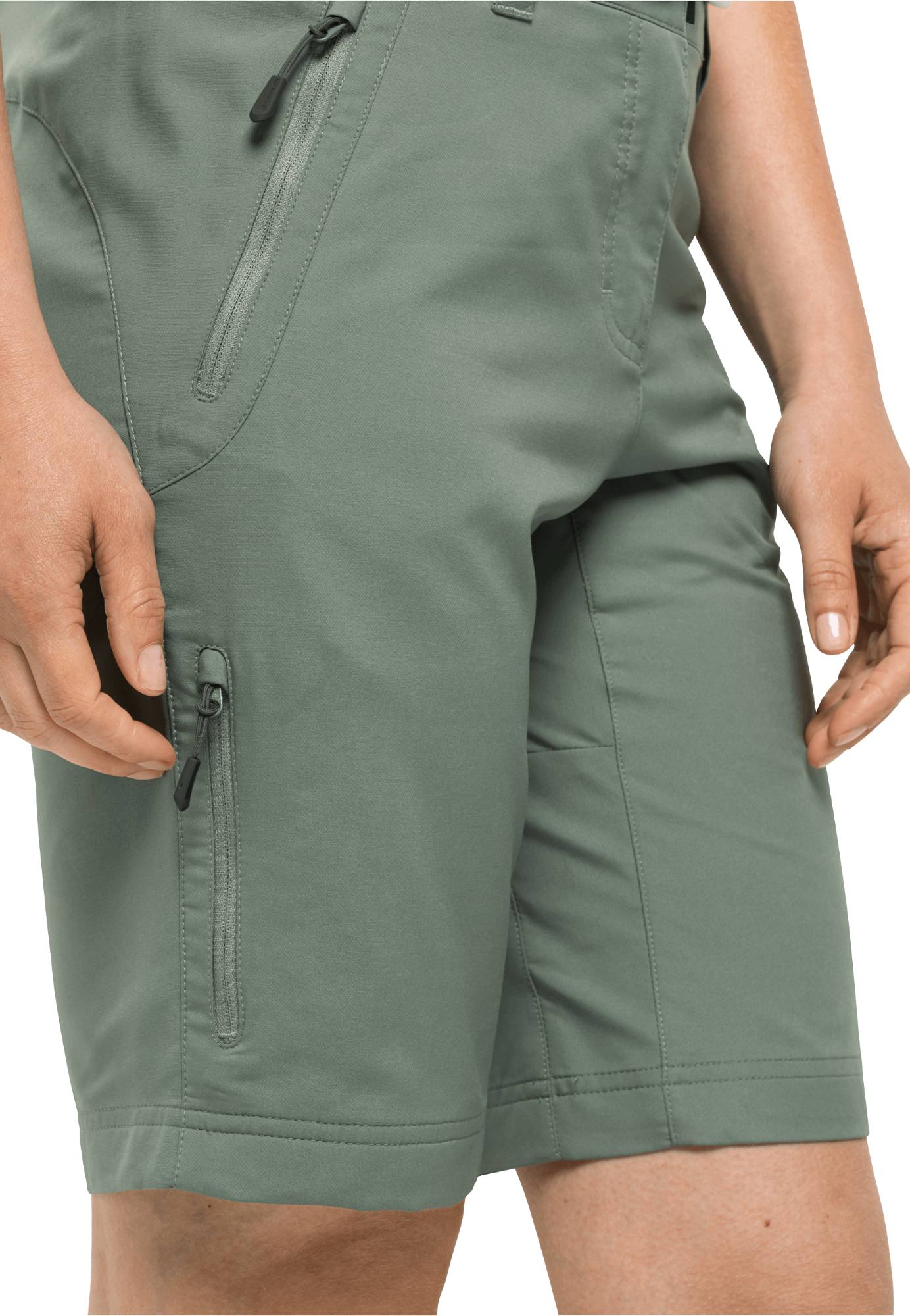 Jack Wolfskin Women's Activate Track Shorts Green 04